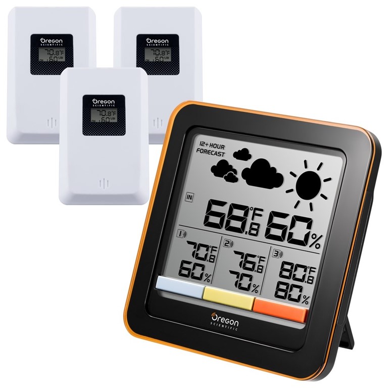 Oregon Scientific RAR502X Multi-Zone Home Climate Control Weather