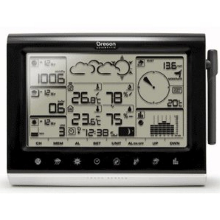 Oregon Scientific WMR200CA-OEM Main Display Console For Professional Weather Stations - Not In Retail Packaging