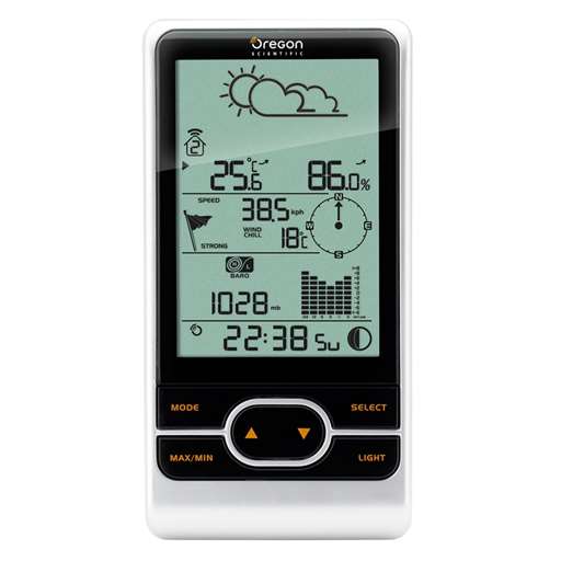 Oregon Scientific WMR86A-CA-OEM Main Display Console For Professional Weather Stations - Not In Retail Packaging
