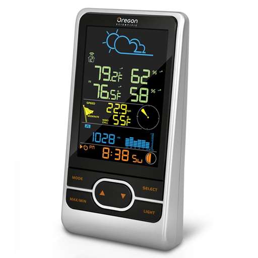 Oregon Scientific WMR86NS-CA-OEM Colored Main Display Console For Professional Weather Stations - Not In Retail Packaging