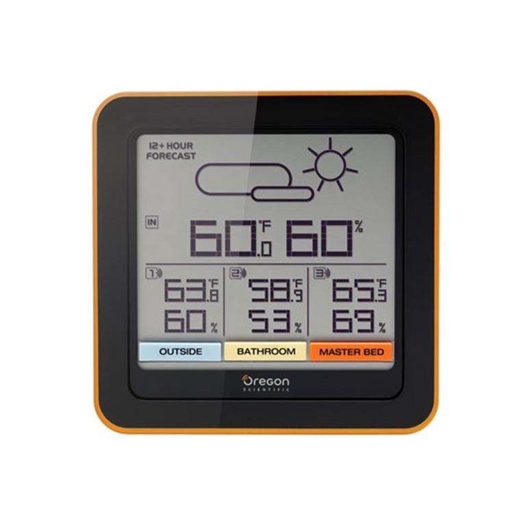 Oregon Scientific RAR502CA-OEM Multi-Zone Weather Station Display Console - Not In Retail Packaging