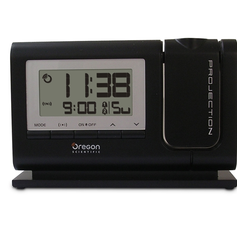 Oregon Scientific RM308PA Projection Clock Atomic Time Calendar Date Black 