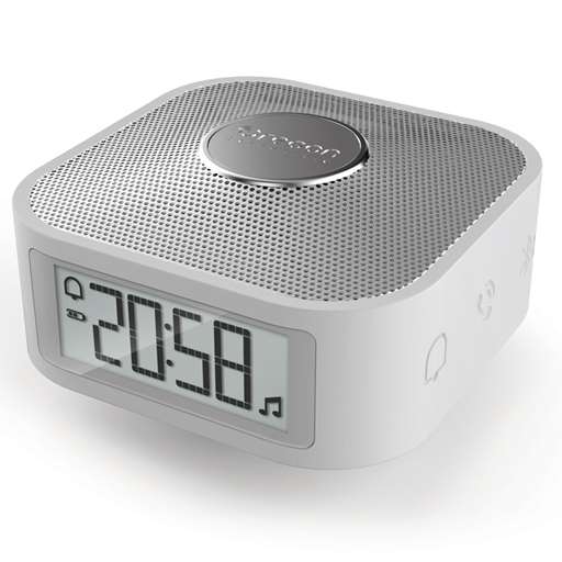 Oregon Scientific CIR600 Resonance Music LED Digital Alarm Clock with  Stereo Bluetooth Speaker