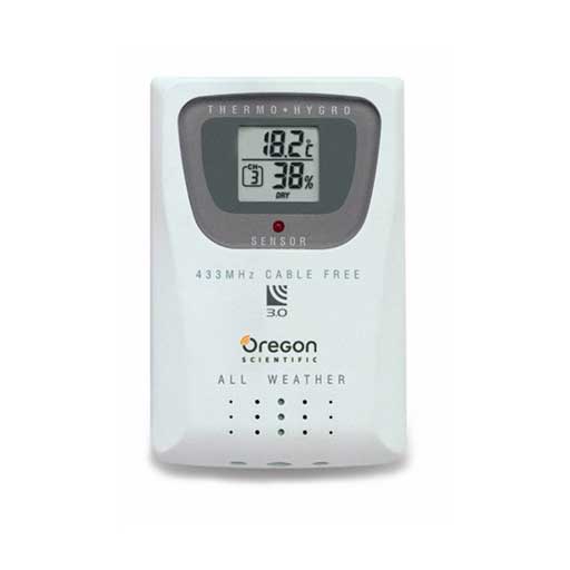 Oregon Scientific THGR800-OEM Wireless Temperature & Humidity Sensor with display for Professional Weather Stations